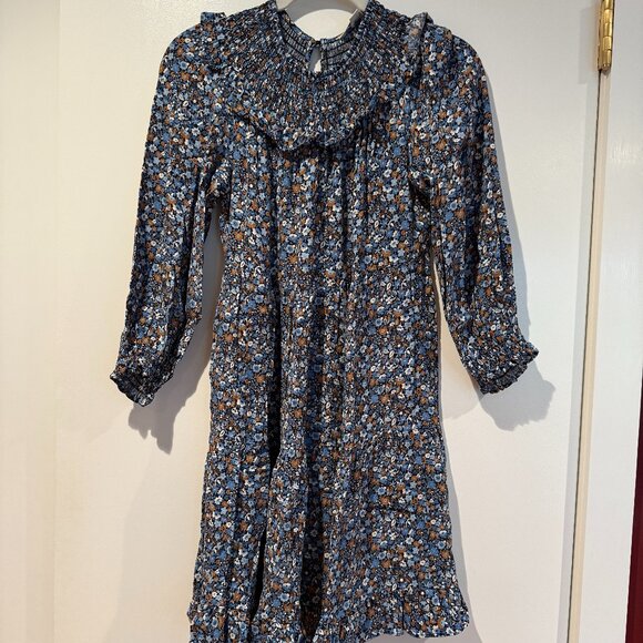 Boden Smocked Yoke Tiered Dress - Picture 1 of 4